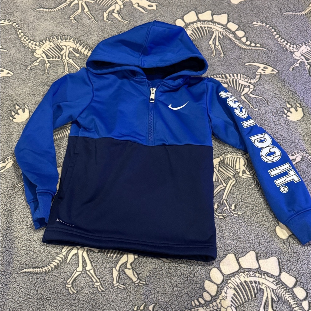 Nike Two-Tone Blue Hoodie